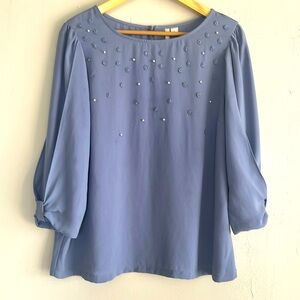 Blue blouse